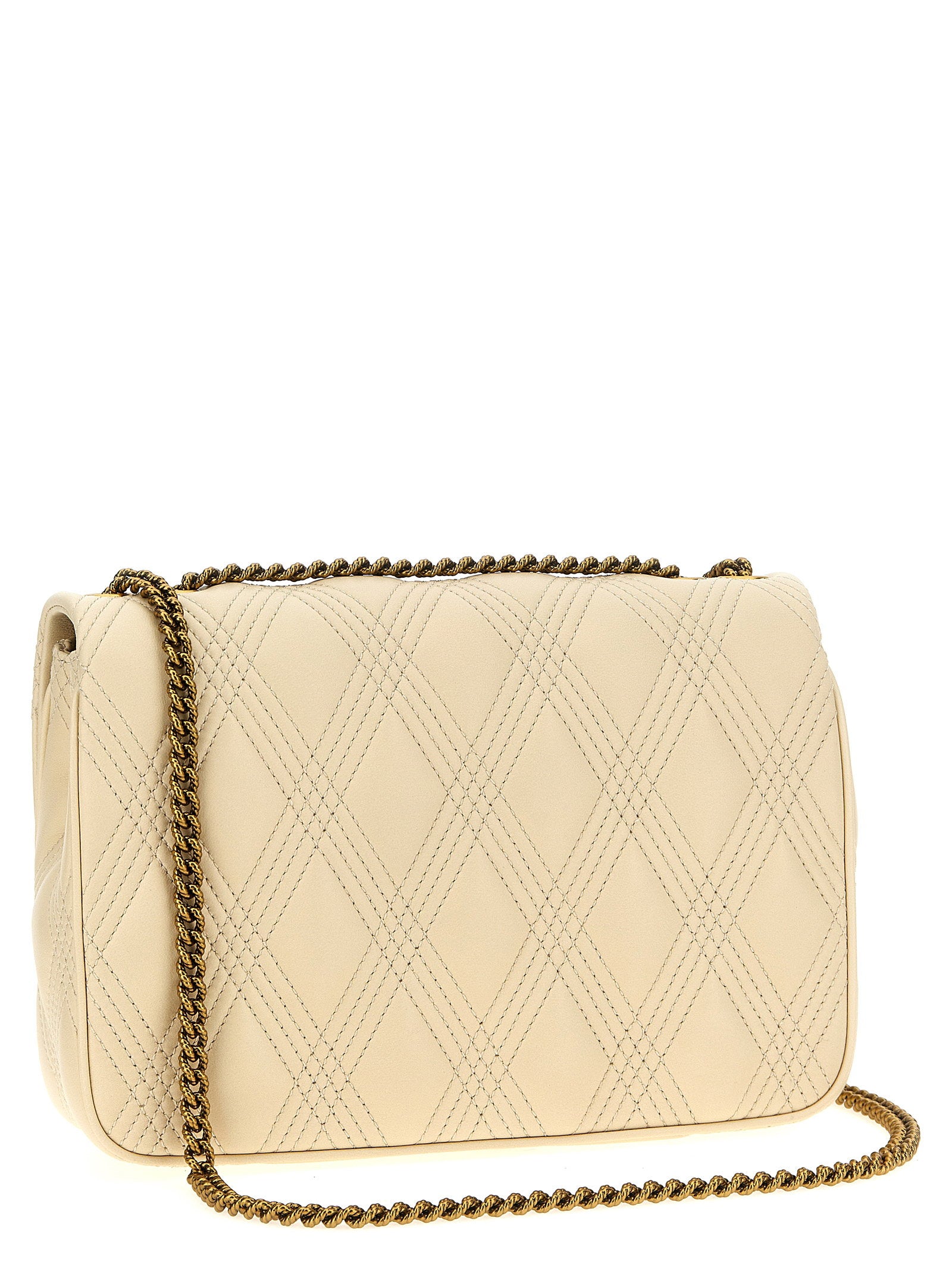 Valentino Garavani Quiltie 67 M Shoulder Bag White