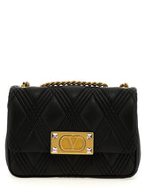 Valentino Garavani Quiltie 67 Shoulder Bag Black