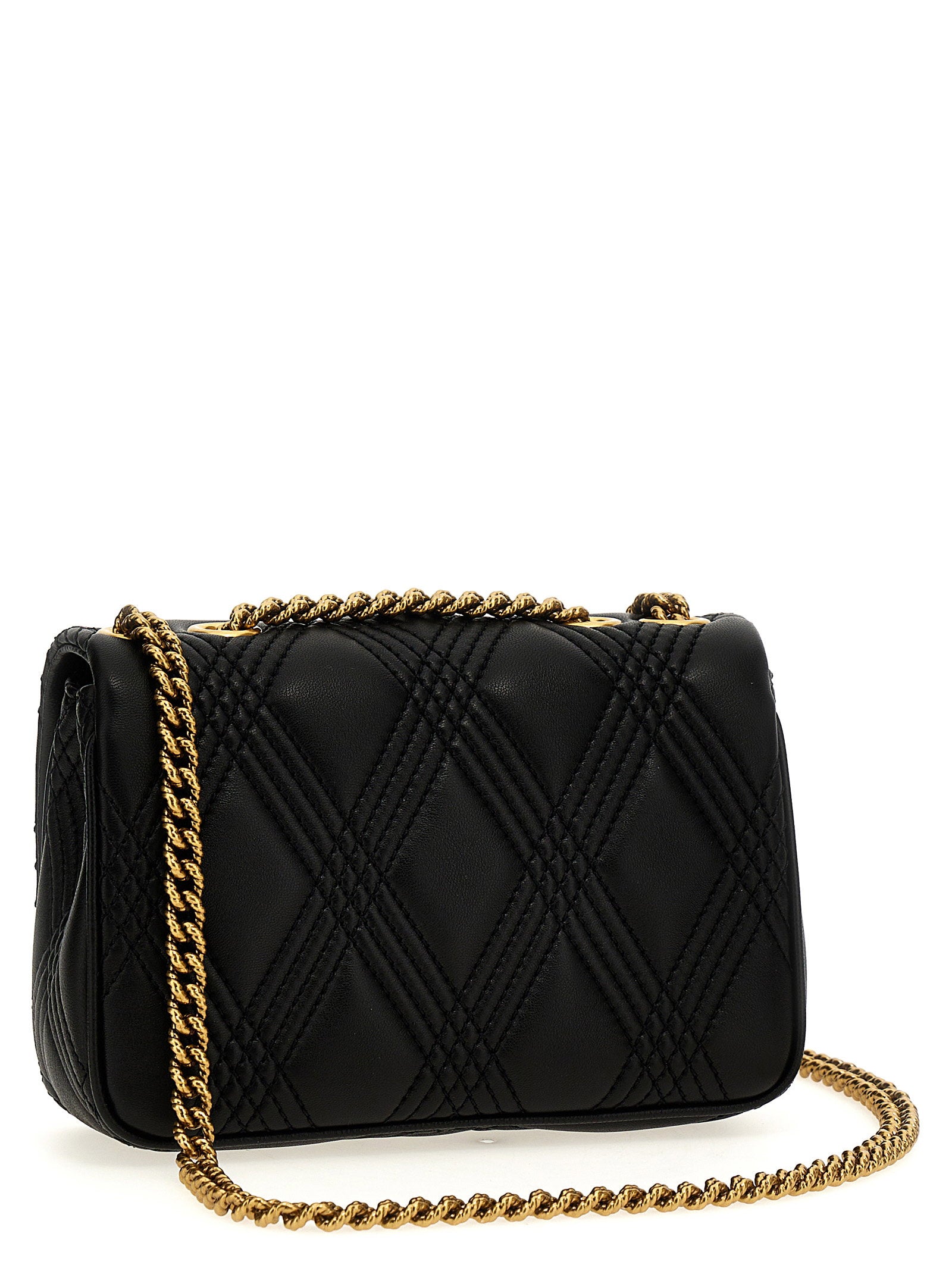 Valentino Garavani Quiltie 67 Shoulder Bag Black