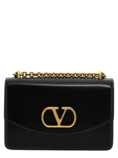 Valentino Garavani Vain Shoulder Bag Black