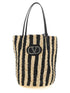 Shopping Valentino Garavani Raffia Black