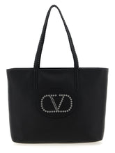 Valentino Garavani Nellcôte Shopping Bag Black