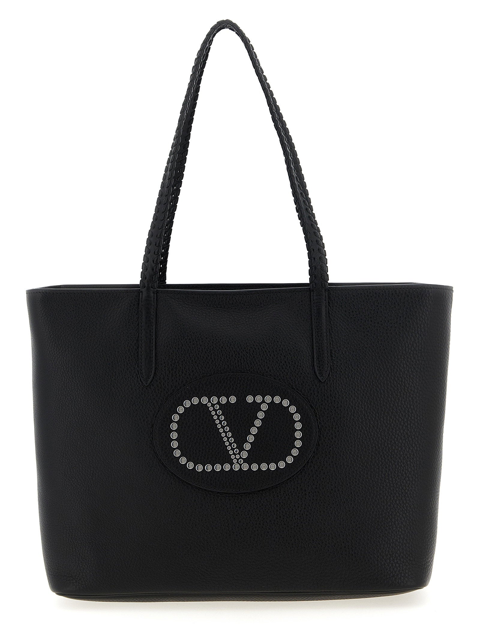 Valentino Garavani Nellcôte Shopping Bag Black