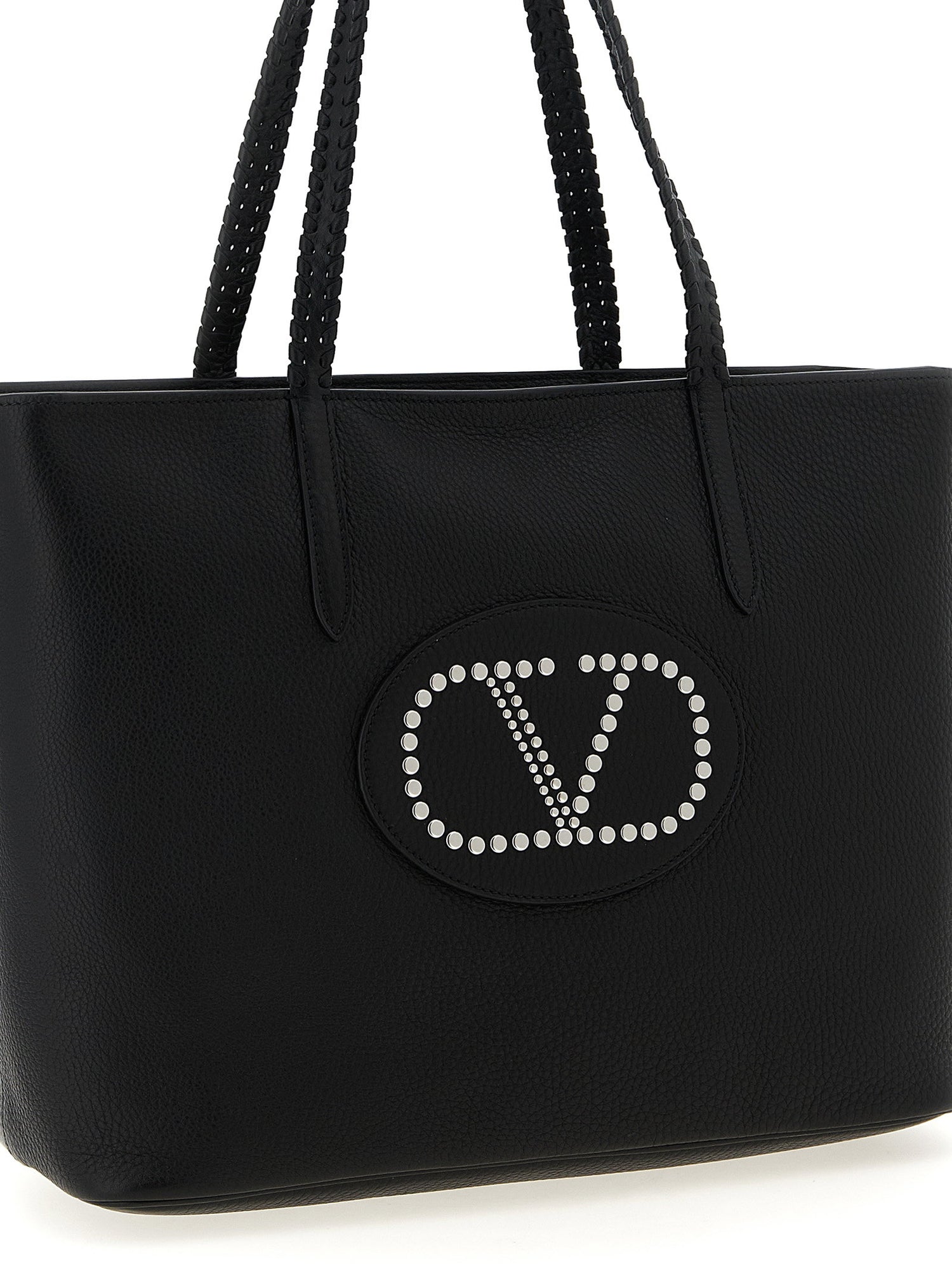 Valentino Garavani Nellcôte Shopping Bag Black