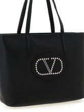 Valentino Garavani Nellcôte Shopping Bag Black