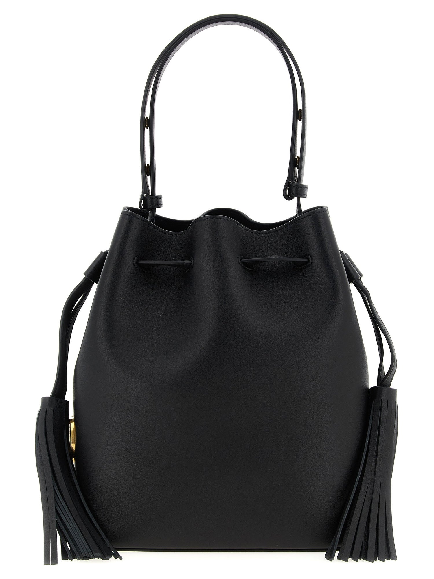 Valentino Garavani Vlogo Signature Shoulder Bag Black