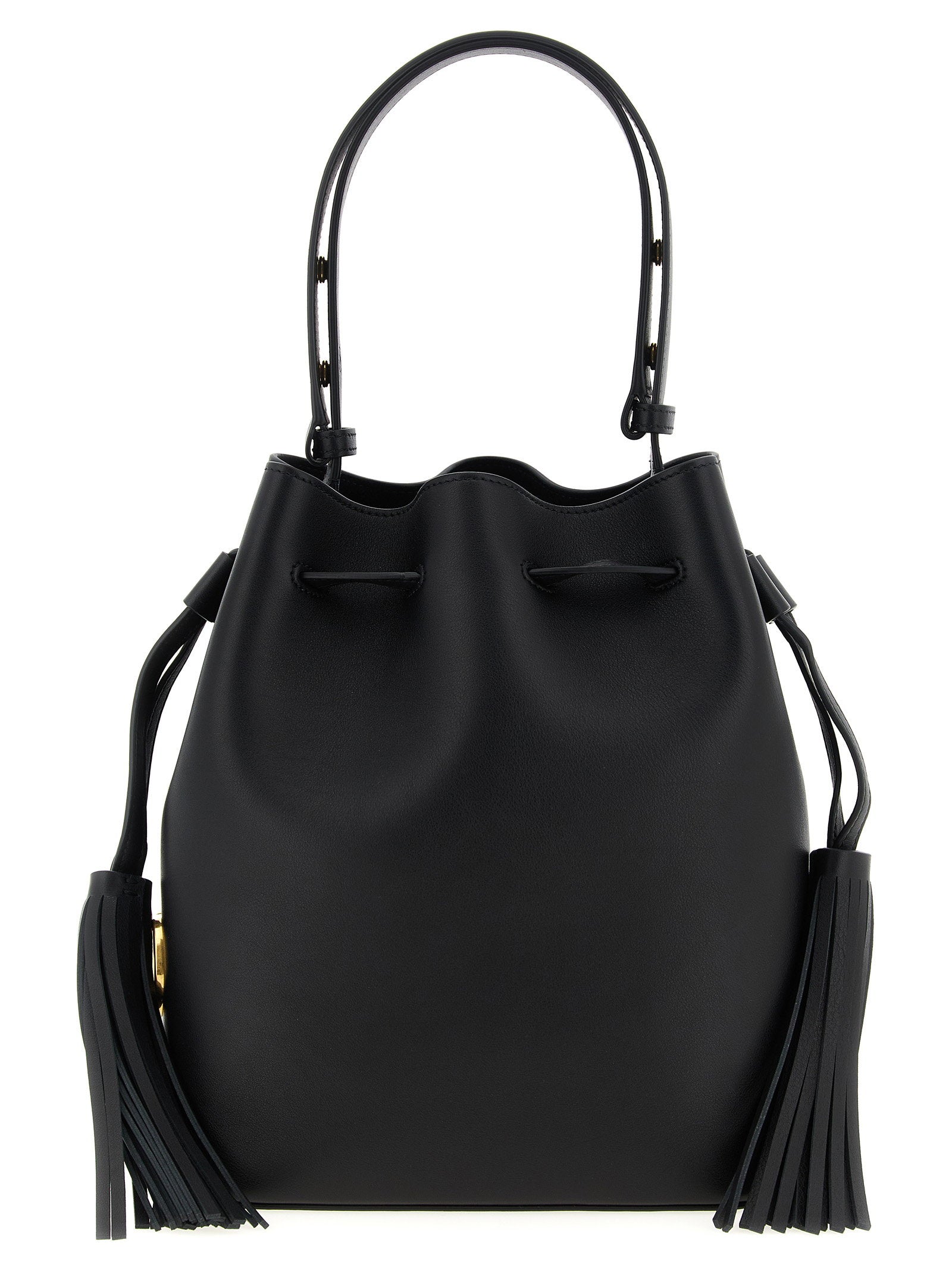 Valentino Garavani Vlogo Signature Shoulder Bag Black