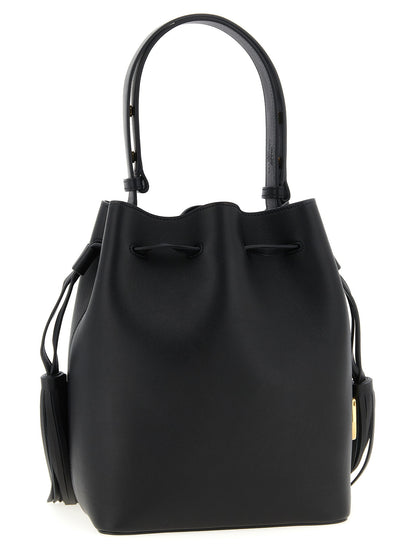 Valentino Garavani Vlogo Signature Shoulder Bag Black