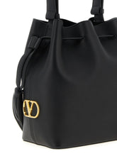 Valentino Garavani Vlogo Signature Shoulder Bag Black