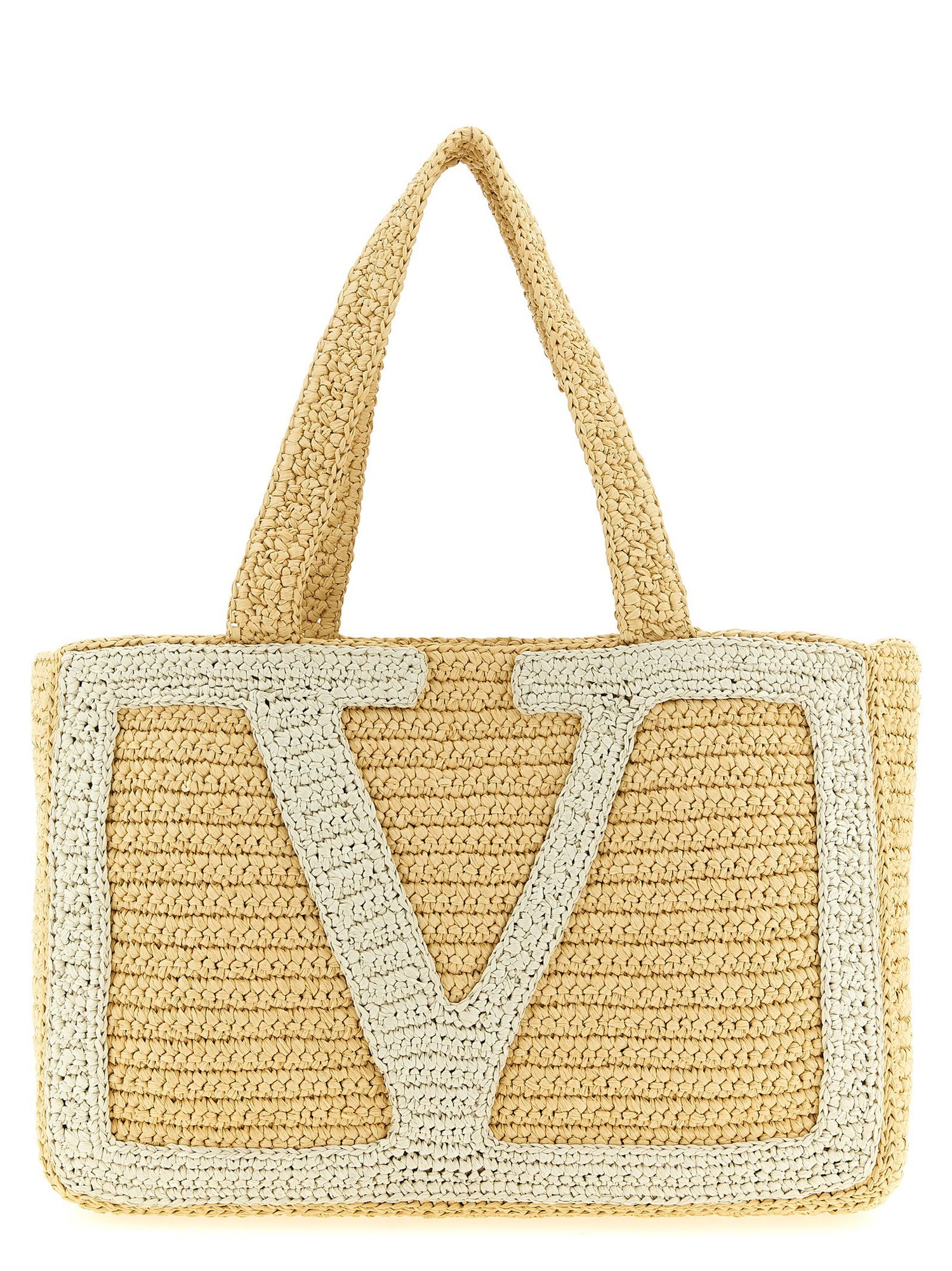Valentino Garavani Vivasuperstar Big Shopping Bag White