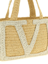 Valentino Garavani Viva Superstar Midi Shopping Bag White