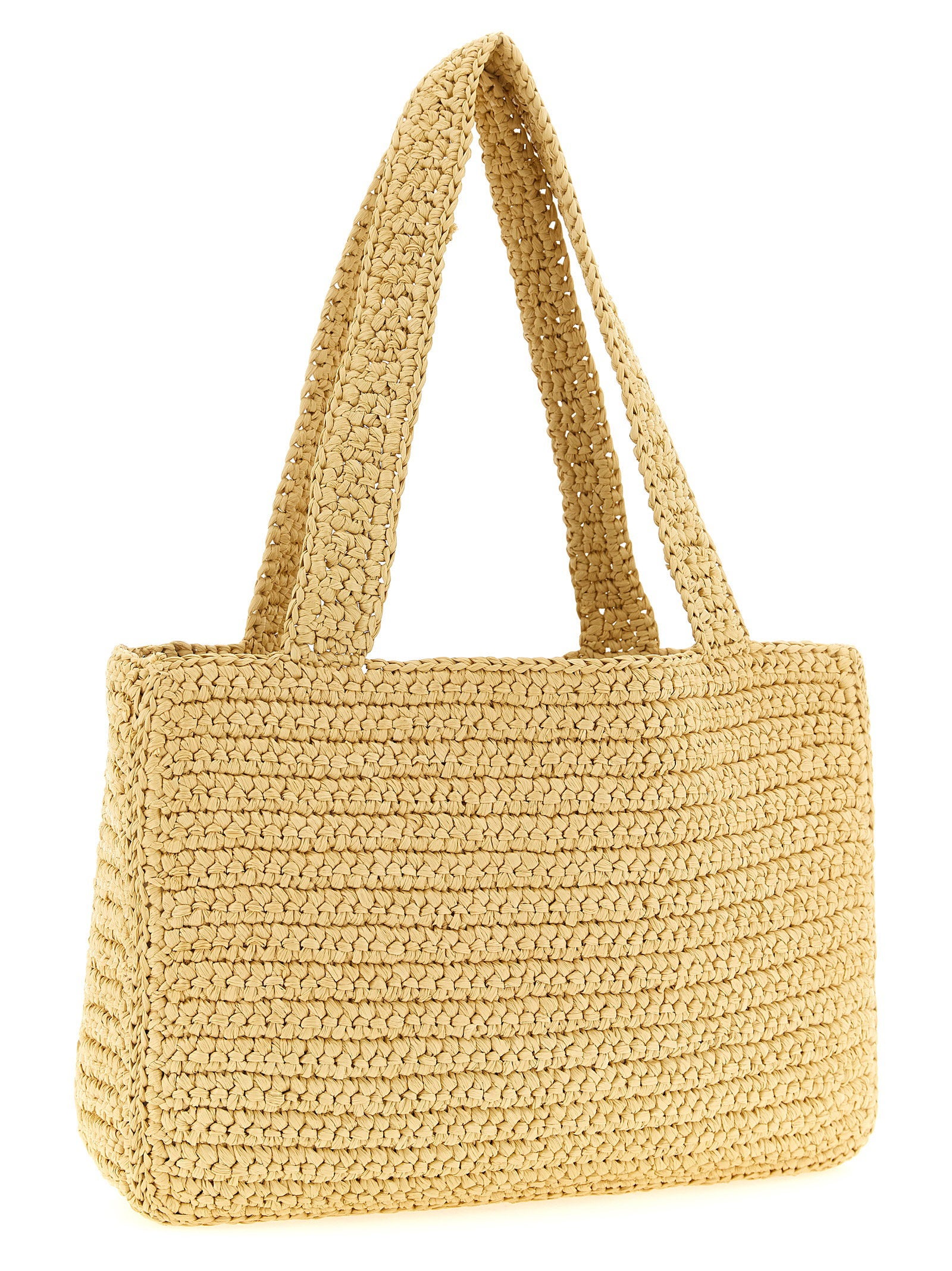 Valentino Garavani Viva Superstar Midi Shopping Bag Beige