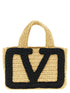 Valentino Garavani Valentinogaravani Vivasuperstar Small Shopping Bag Black