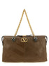 Valentino Garavani Panthea Medium Shoulder Bag Brown