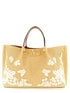 Shopping Valentino Garavani Medium Raffia Beige