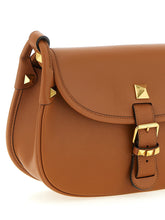Valentino Garavani Flaneuse Medium Shoulder Bag Brown