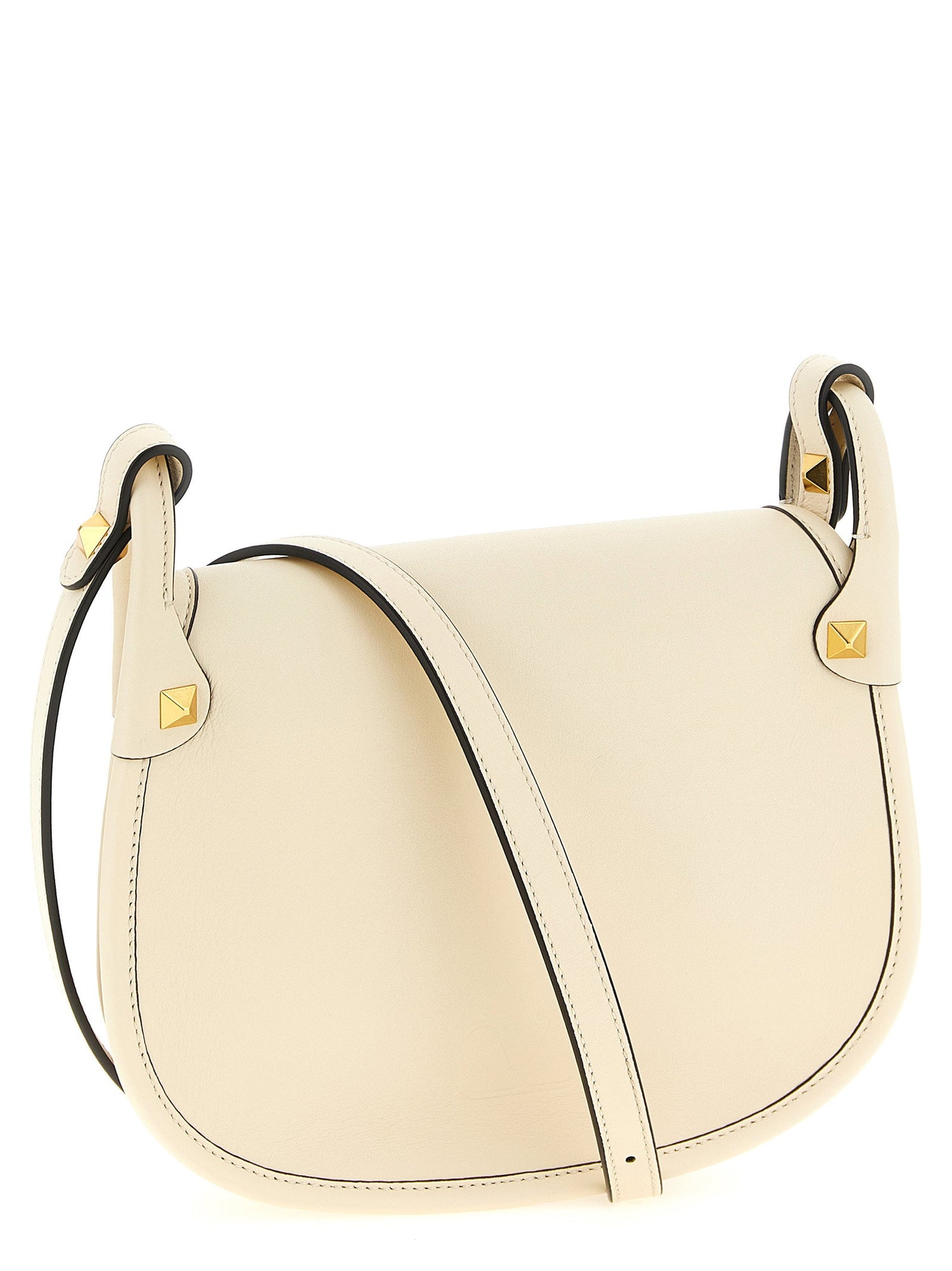 Valentino Garavani Valentinogaravani Flaneuse Small Shoulder Bag White