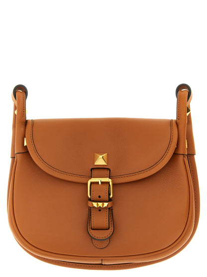 Valentino Garavani Valentinogaravani Flaneuse Small Shoulder Bag Brown