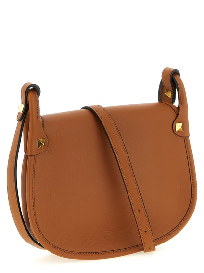 Valentino Garavani Valentinogaravani Flaneuse Small Shoulder Bag Brown