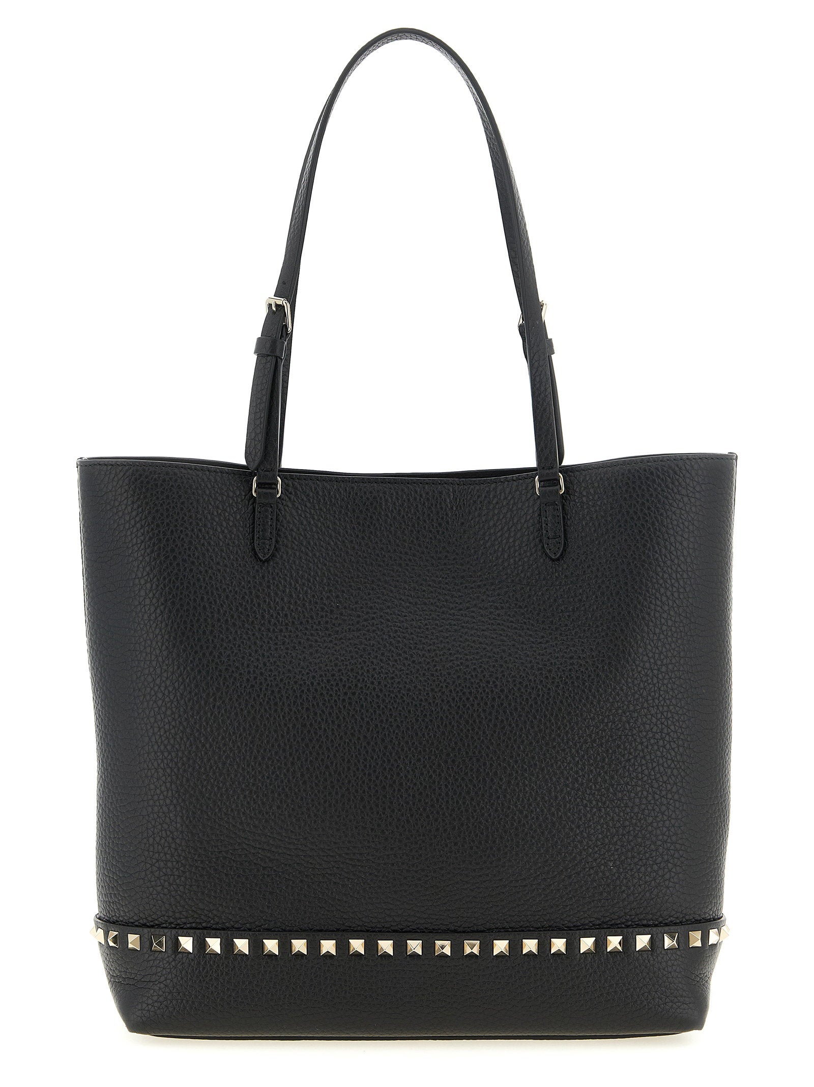 Valentino Garavani Rockstud Medium Shoulder Bag Black