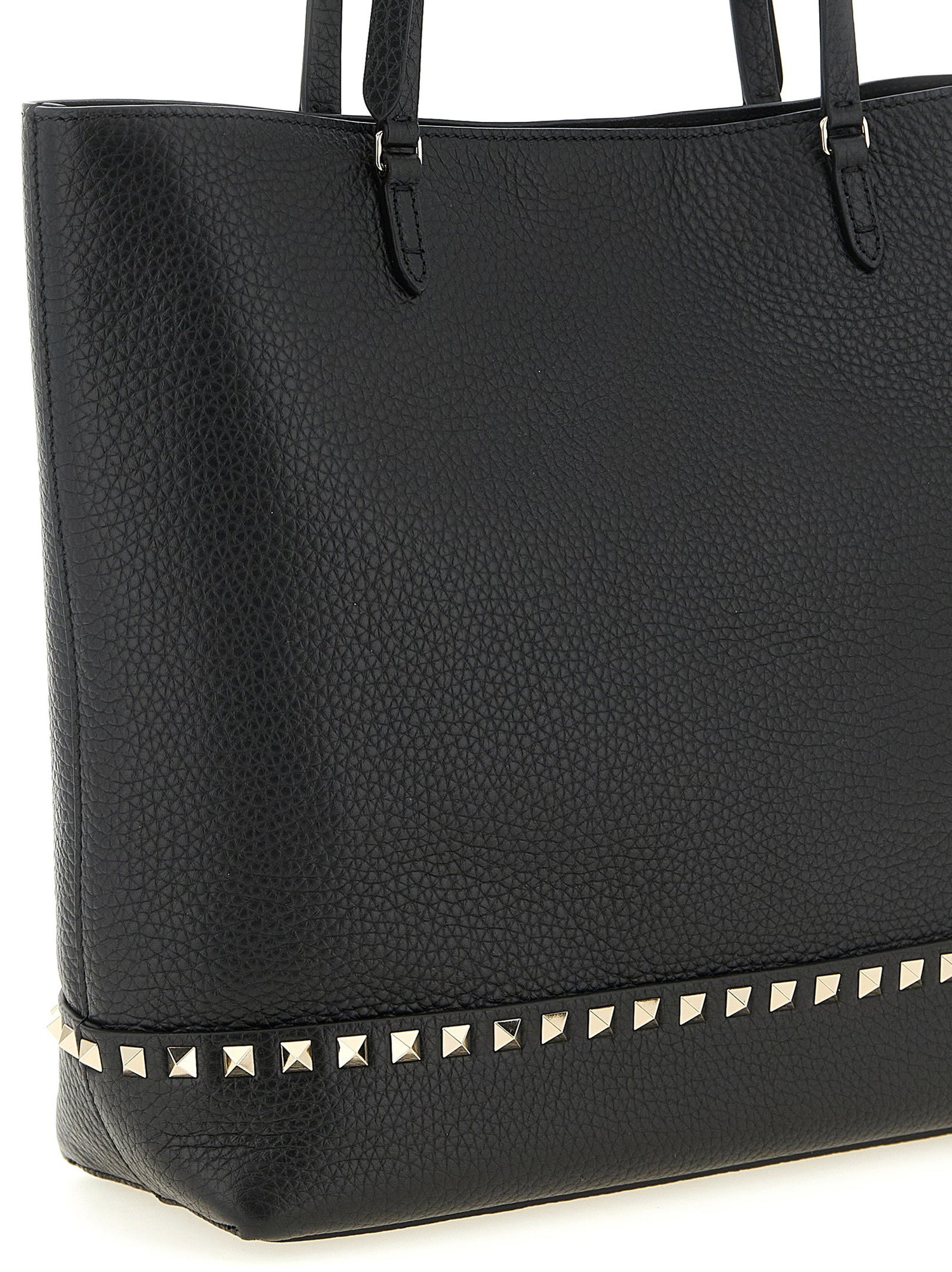 Valentino Garavani Rockstud Medium Shoulder Bag Black