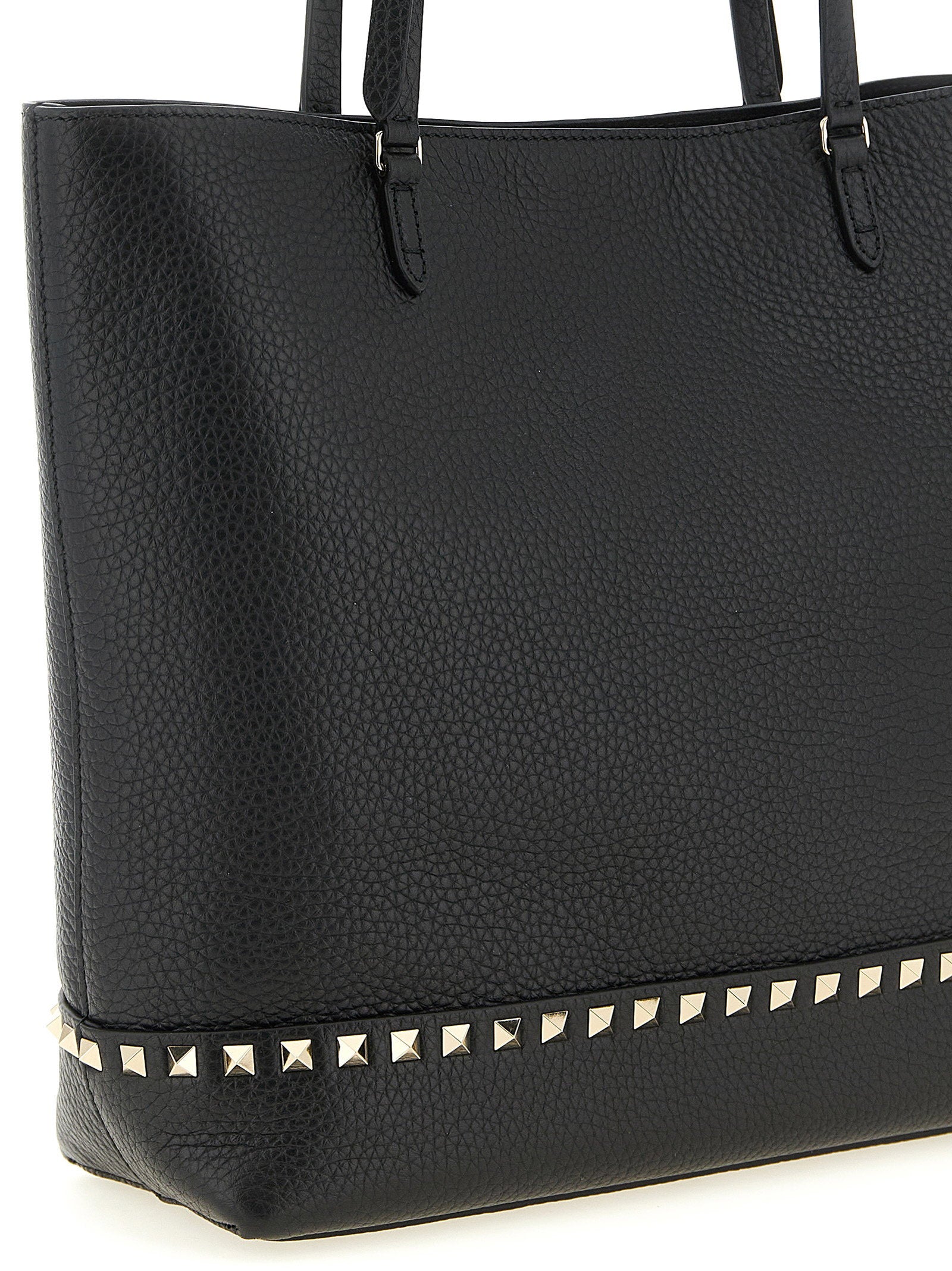 Valentino Garavani Rockstud Medium Shoulder Bag Black