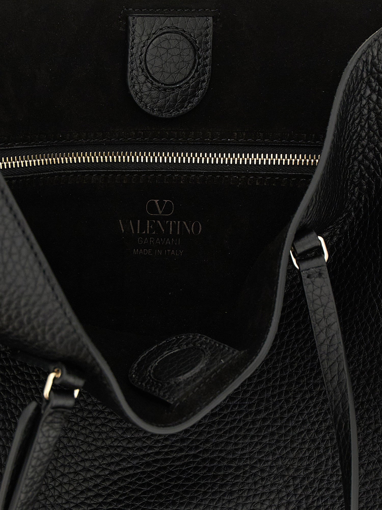 Valentino Garavani Rockstud Medium Shoulder Bag Black