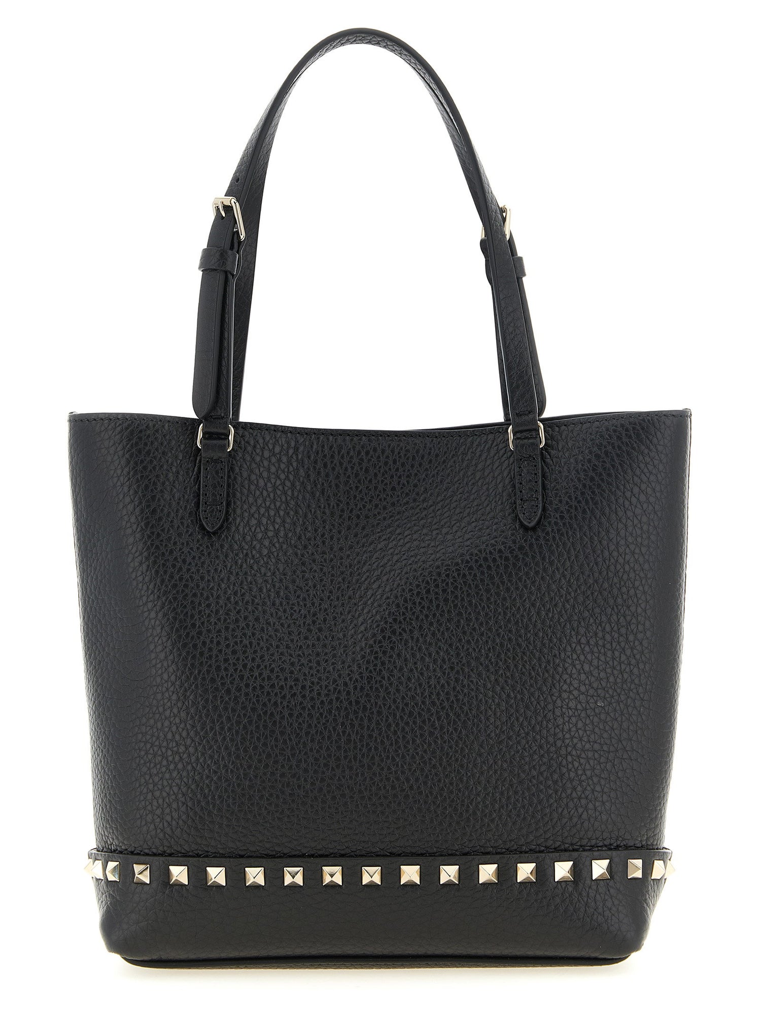 Valentino Garavani Small Rockstud Shoulder Bag Black