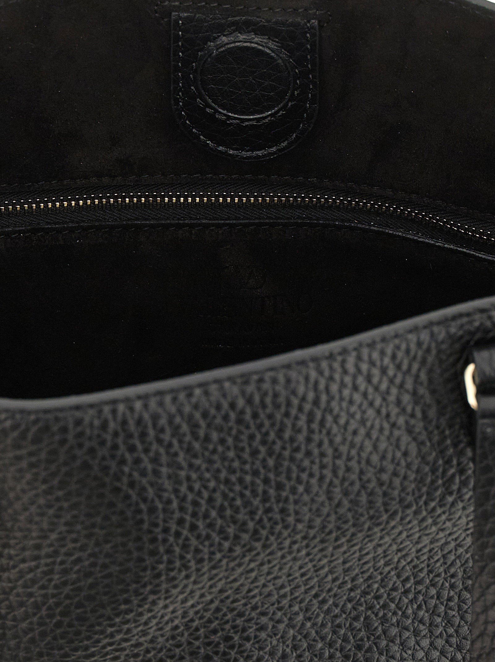 Valentino Garavani Small Rockstud Shoulder Bag Black
