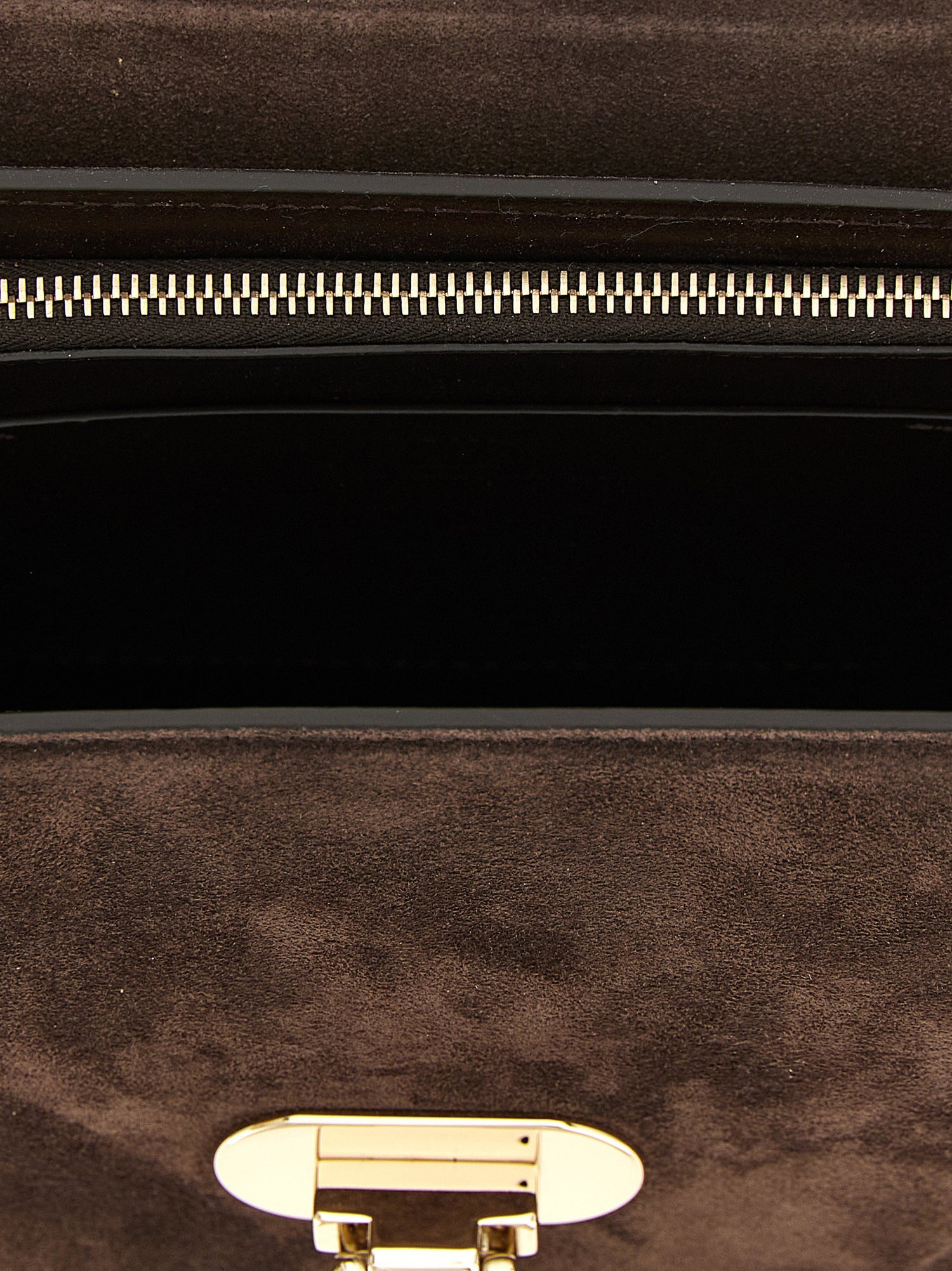 Valentino Garavani Rockstud Small Shoulder Bag Brown