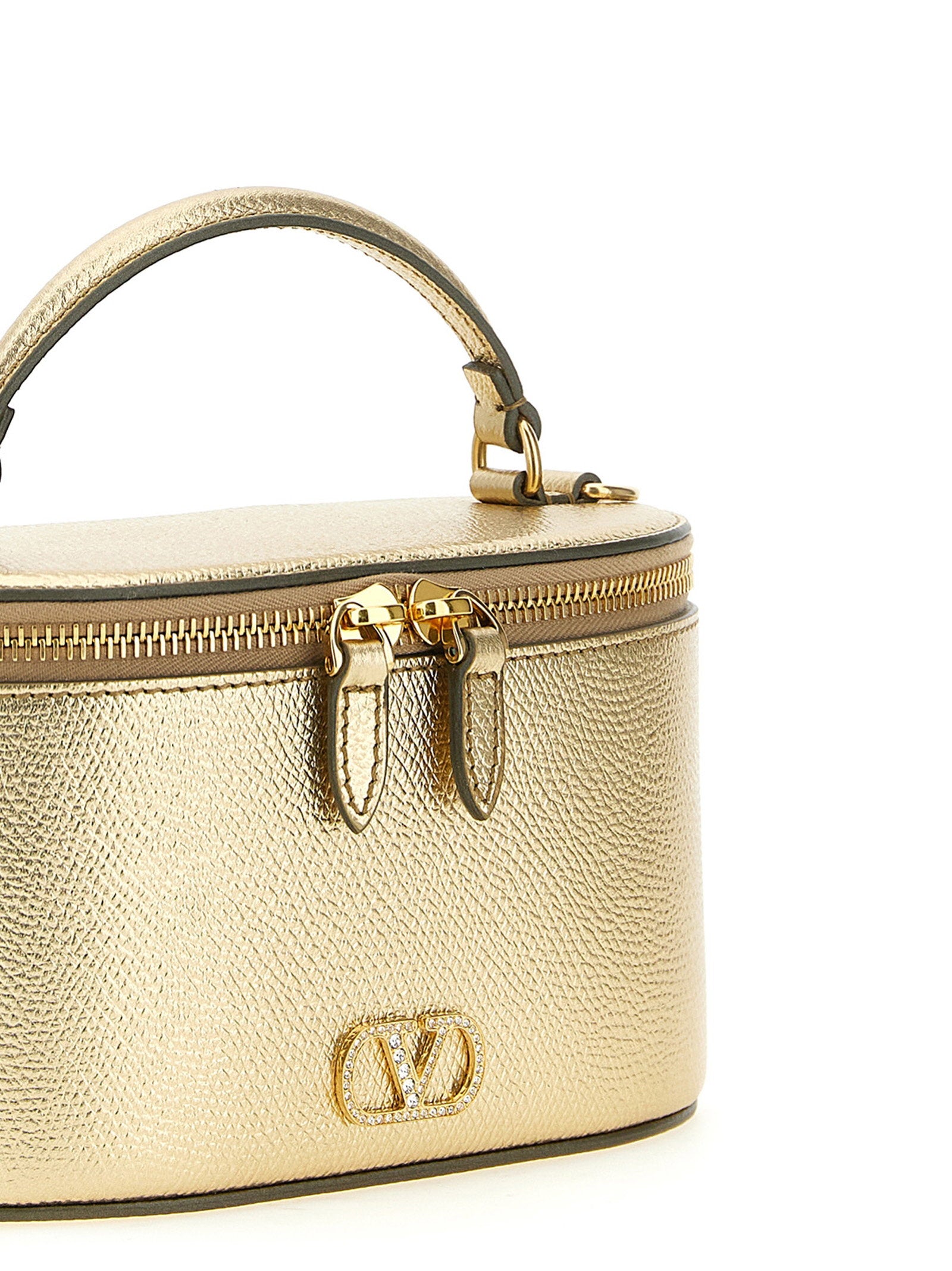 Valentino Garavani Vanity Mini Handbag Gold