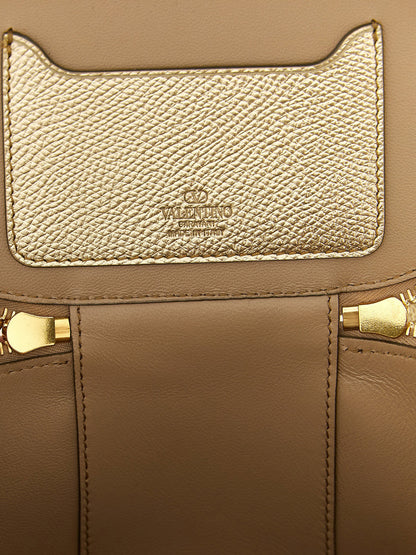 Valentino Garavani Vanity Mini Handbag Gold