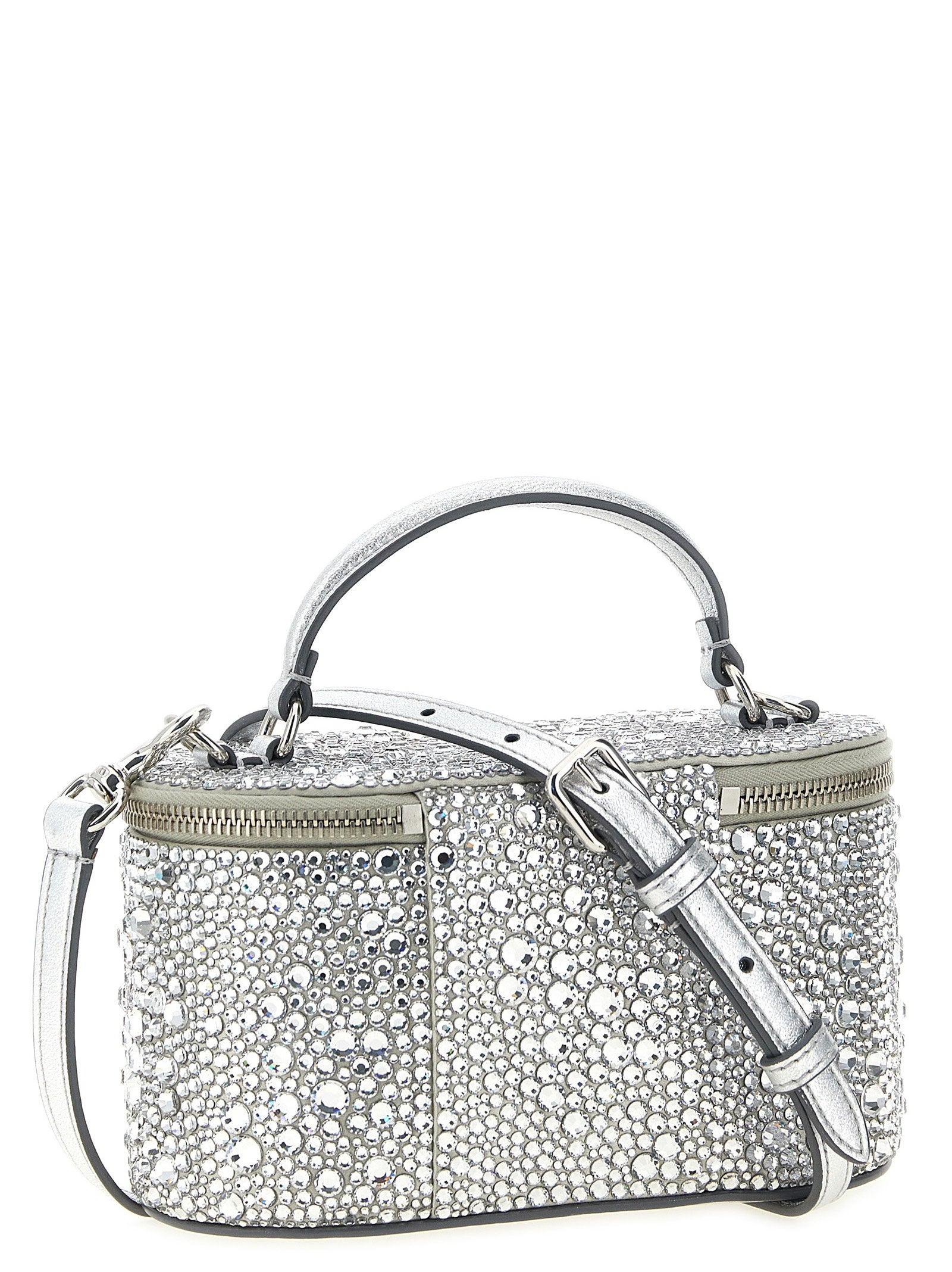 Valentino Garavani Vanity Mini Handbag Silver