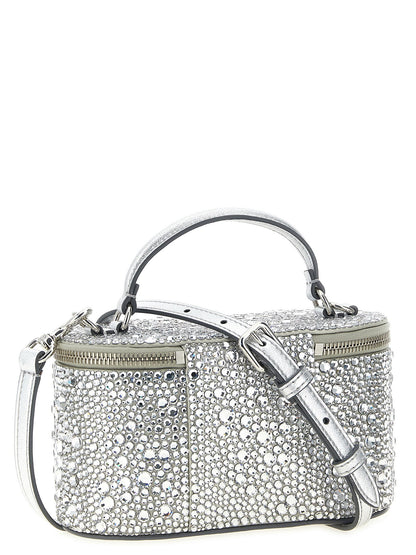 Valentino Garavani Vanity Mini Handbag Silver