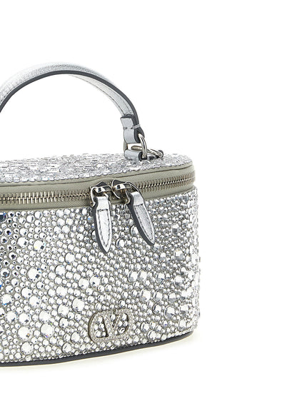 Valentino Garavani Vanity Mini Handbag Silver
