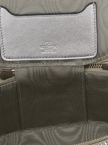 Valentino Garavani Vanity Mini Handbag Silver