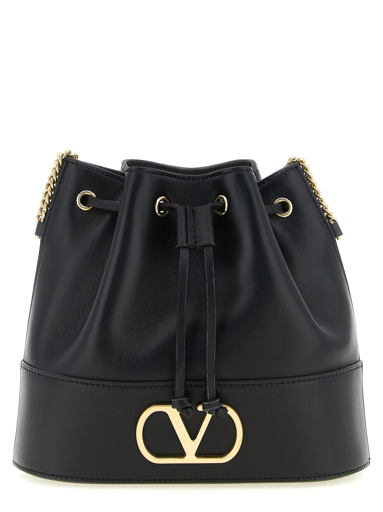 Valentino Garavani Valentinogaravani Vlogosignature Mini Bucket Bag Black