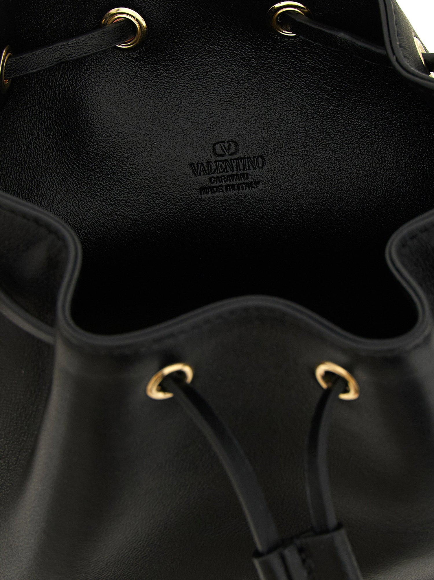 Valentino Garavani Valentinogaravani Vlogosignature Mini Bucket Bag Black