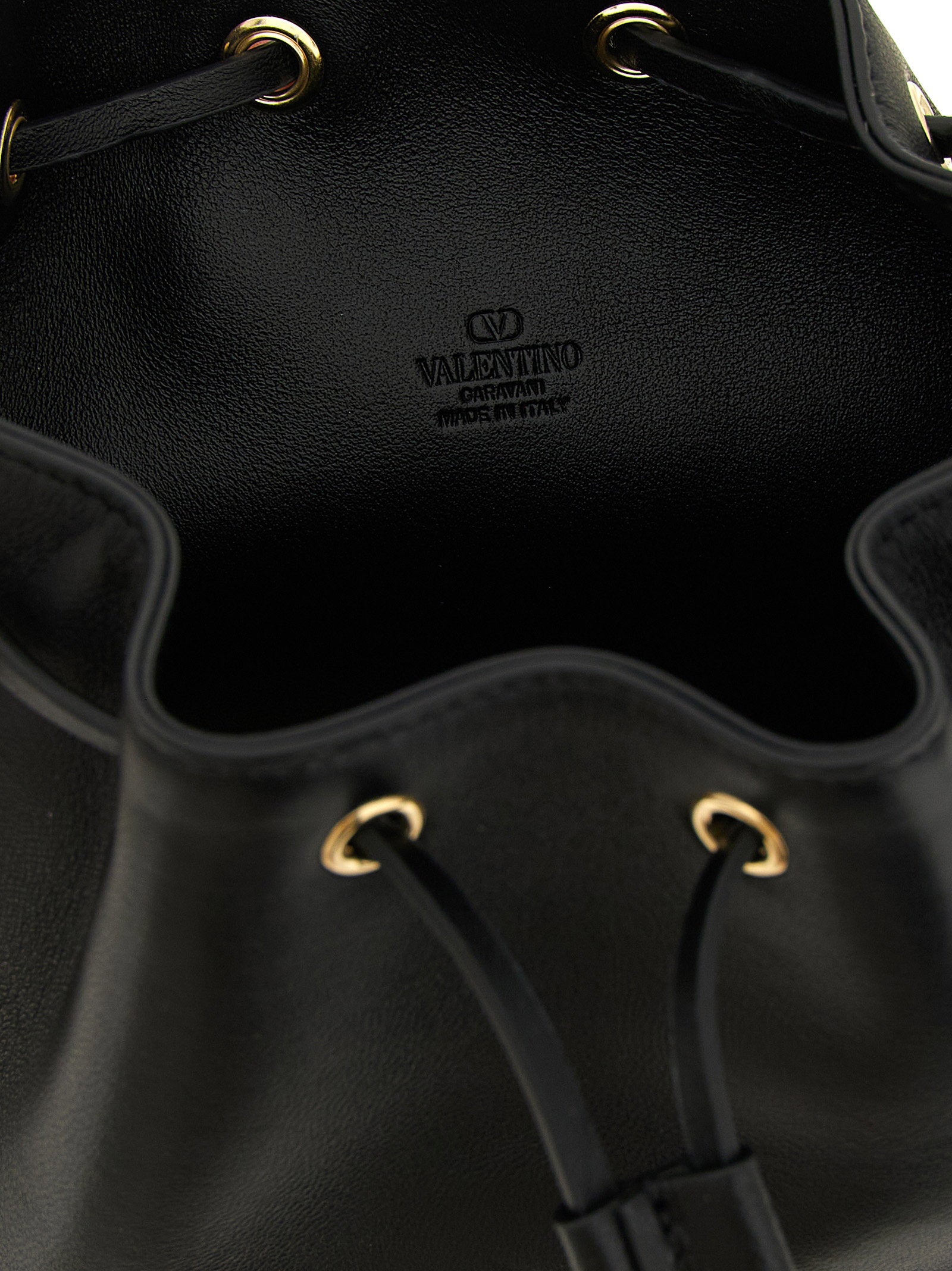 Valentino Garavani Valentinogaravani Vlogosignature Mini Bucket Bag Black