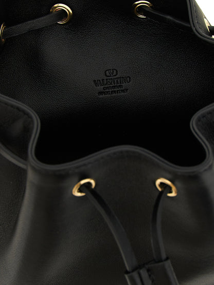 Valentino Garavani Valentinogaravani Vlogosignature Mini Bucket Bag Black