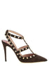 Valentino Garavani Rockstud Pumps Brown