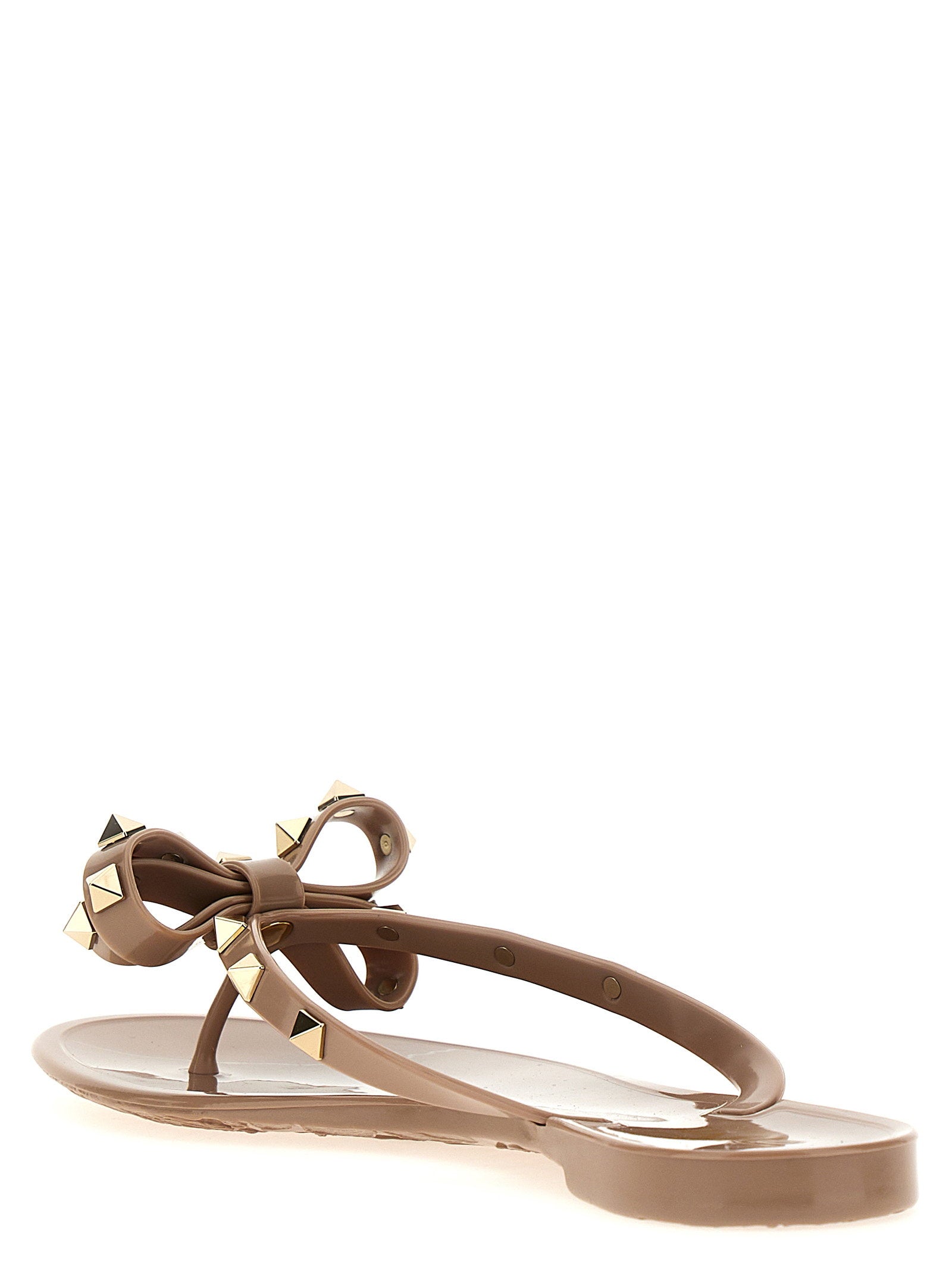 Valentino Garavani Rockstud Thong Sandals Pink