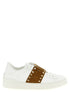 Valentino Garavani Rockstud Untitled Sneakers Brown