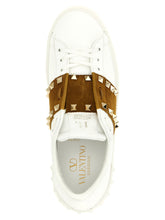 Valentino Garavani Rockstud Untitled Sneakers Brown