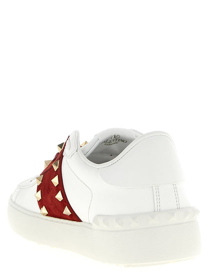 Valentino Garavani Valentino Garvani Rockstud Untitled Sneakers Red