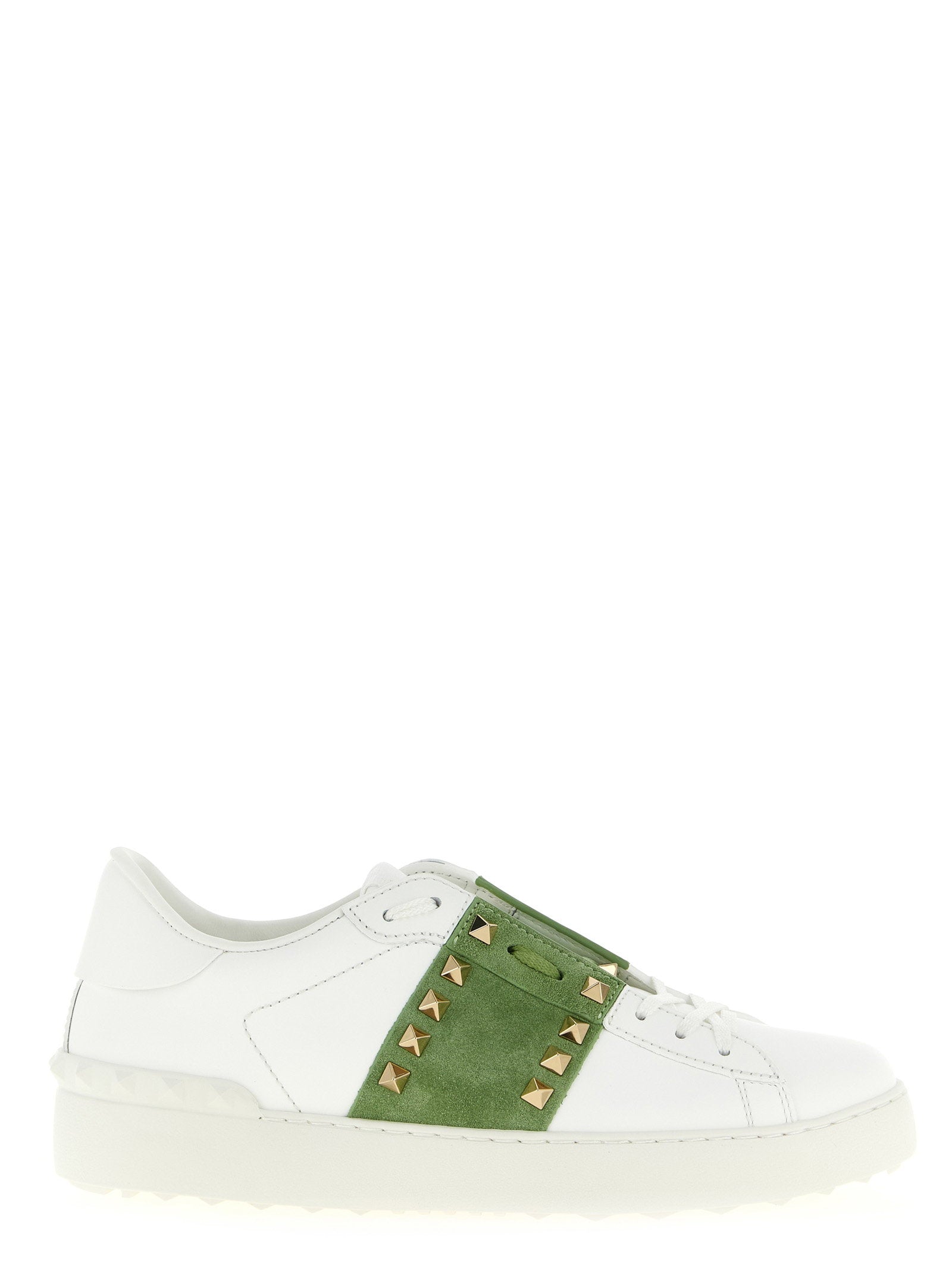 Valentino Garavani Rockstud Untitled Sneakers Green