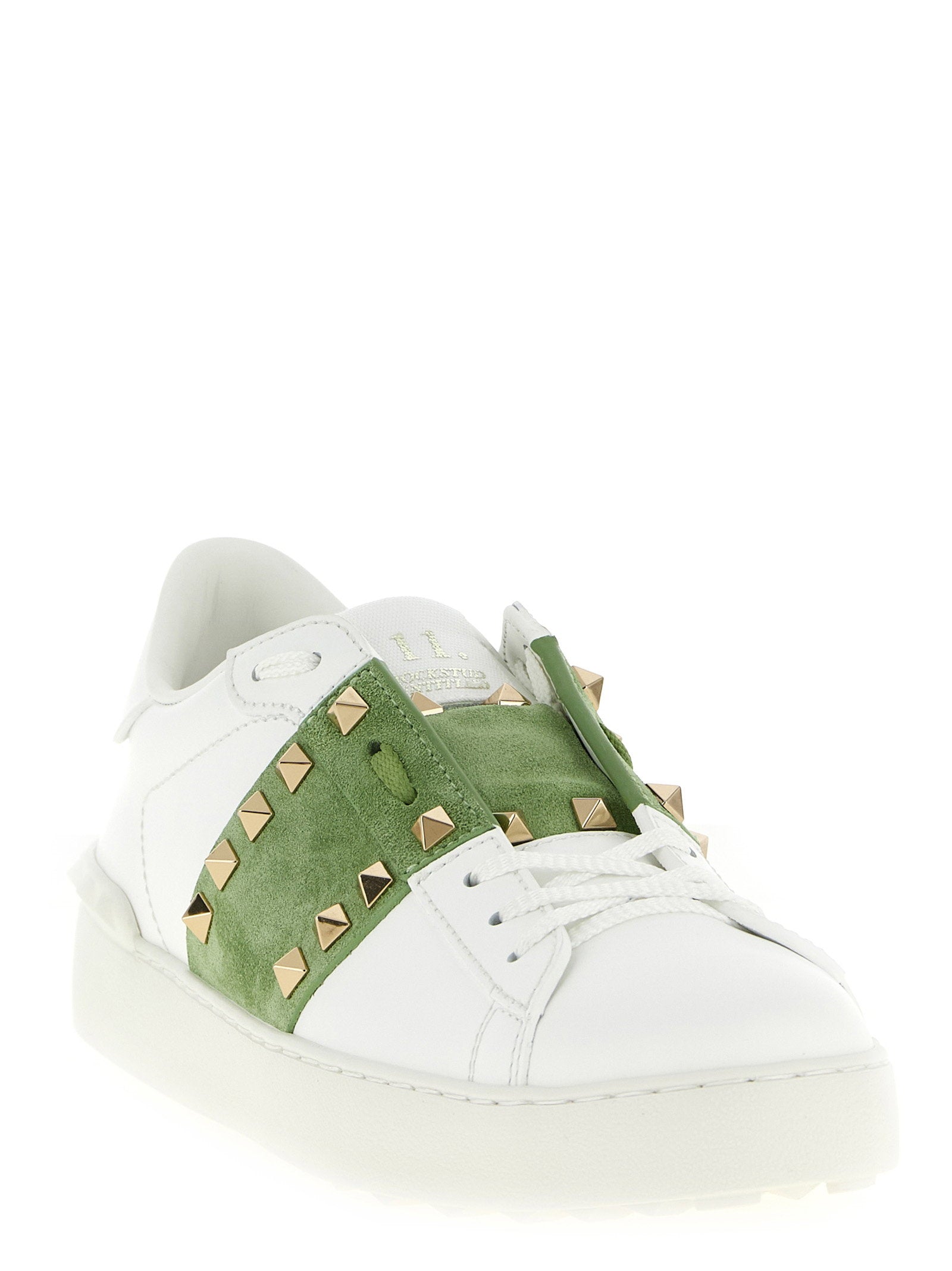 Valentino Garavani Rockstud Untitled Sneakers Green