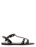 Valentino Garavani Rockstud Sandals Black  