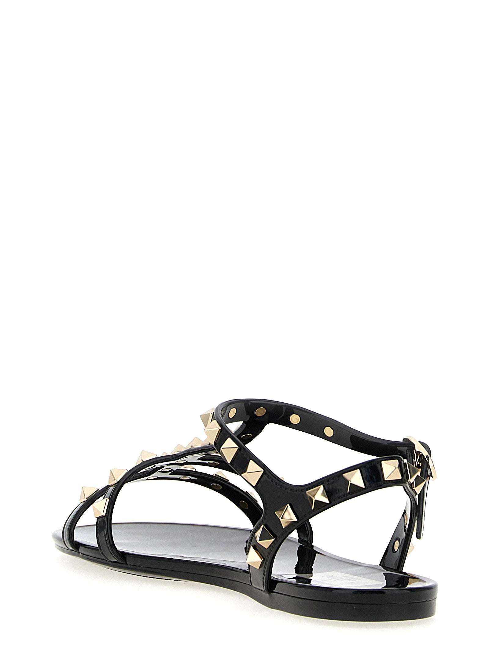 Valentino Garavani Rockstud Sandals Black