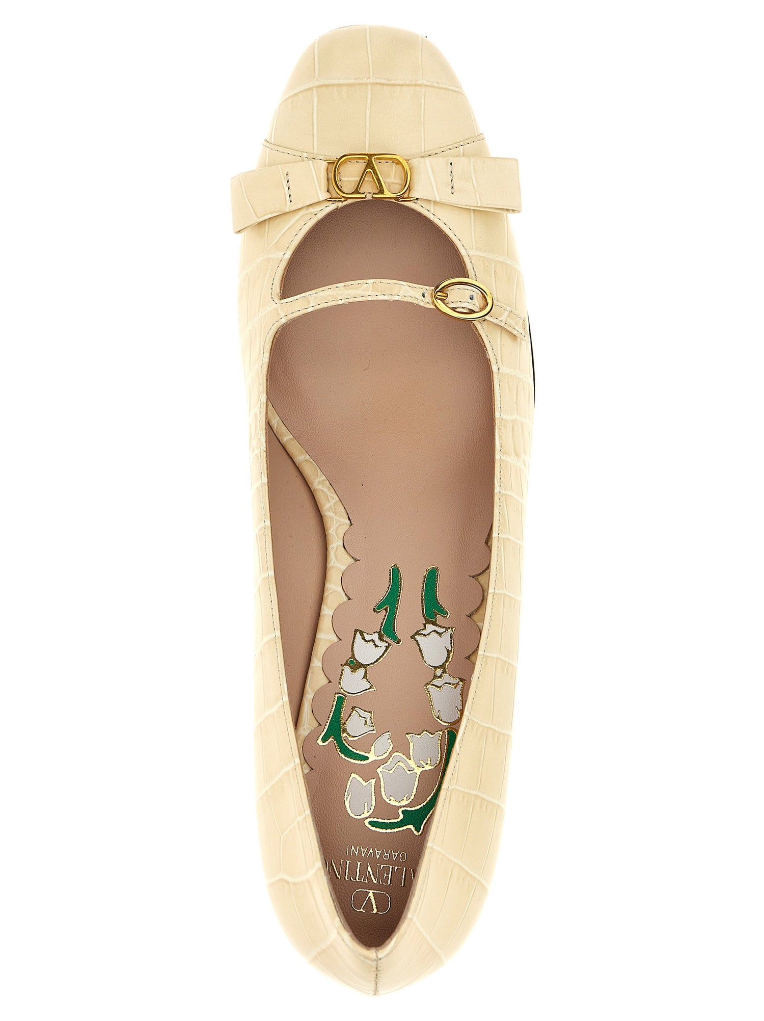 Valentino Garavani Bowow Pumps White